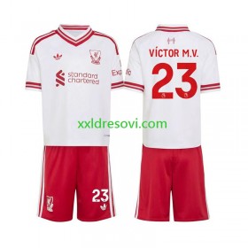 Liverpool Víctor Munoz 23 Gostujući Dječji Nogometni Dres 2026-2027